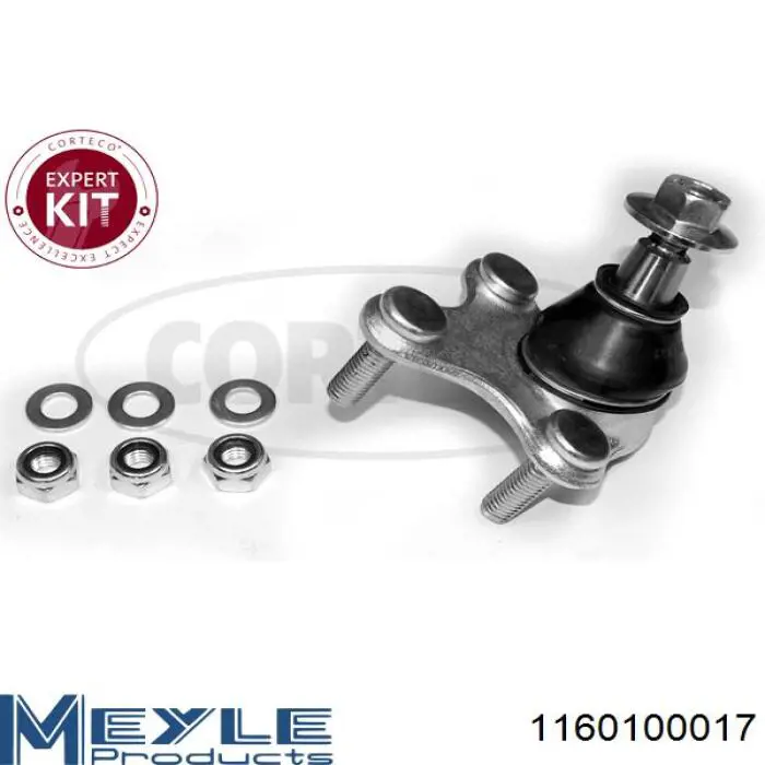 Comprar 1160100017 Meyle Rótula de suspensión inferior izquierda