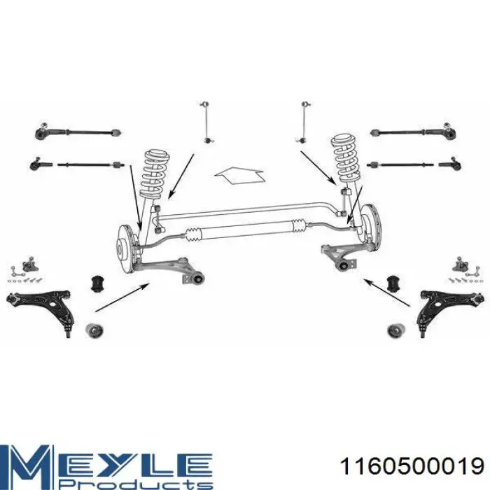 Brazo inferior derecho de la suspensión delantera DYS 20054521 precio, desde 52,21 EUR