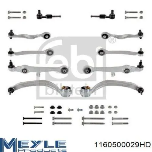 Kit de brazo de suspensión delantera RL4B3998SKIT Raiso