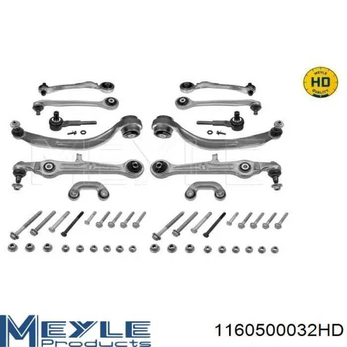 Brazo inferior izquierdo de la suspensión delantera Vika 44071022501