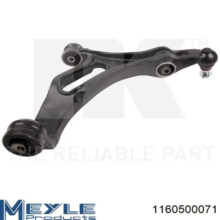 Brazo inferior derecho de la suspensión delantera 33524 Febi