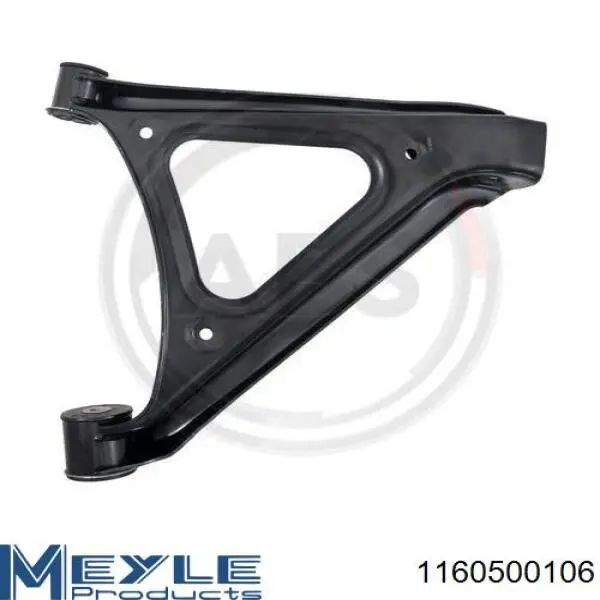 Brazo inferior derecho de la suspensión trasera Meyle 1160500106 precio, desde 50,91 EUR