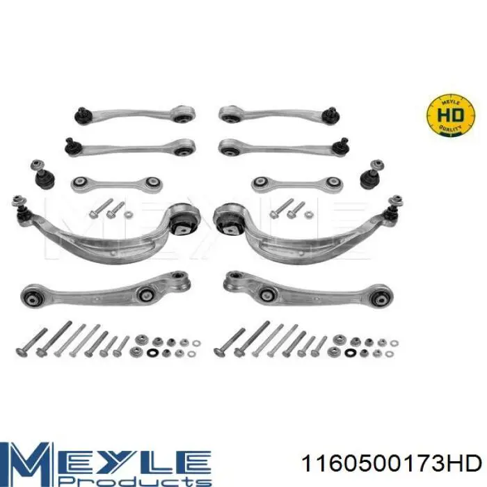 Brazo inferior derecho de la suspensión delantera Meyle 1160500173HD precio, desde 128,05 EUR