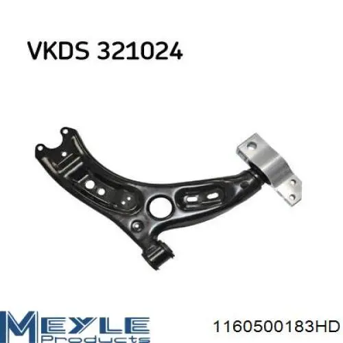 ARM1064 Magneti Marelli Brazo inferior derecho de la suspensión delantera