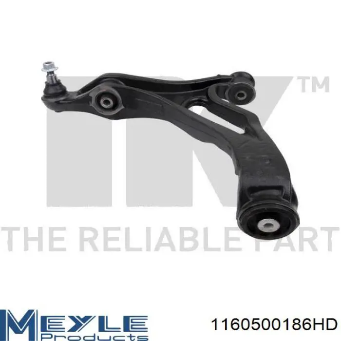 Brazo inferior derecho de la suspensión delantera 7L0407152J VAG
