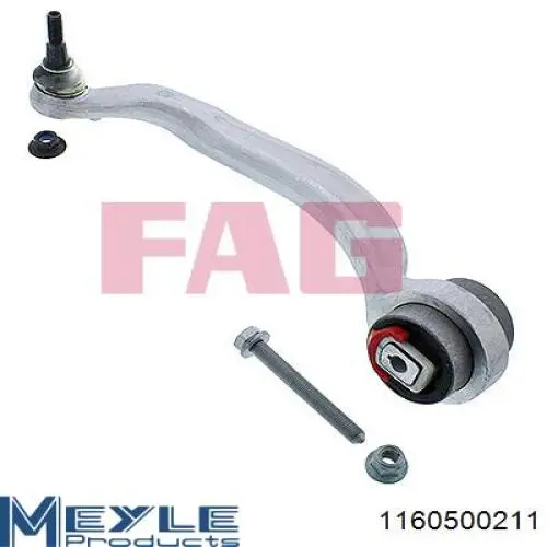 Brazo inferior izquierdo de la suspensión delantera RL8E0693E Raiso