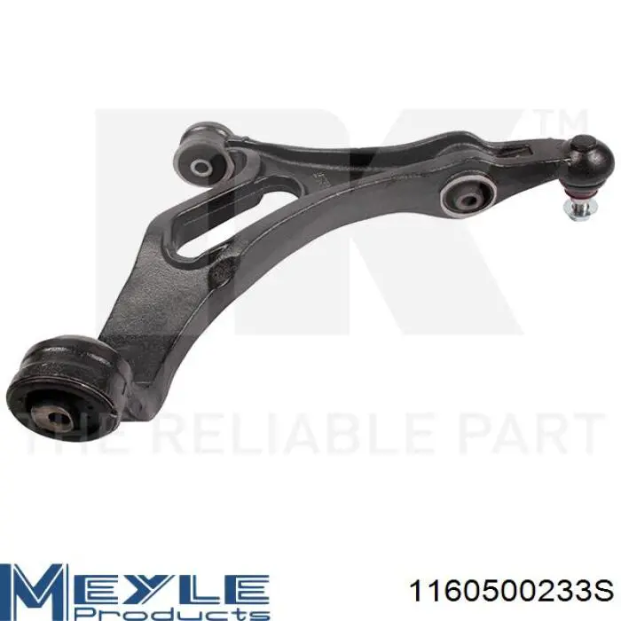 Kit de brazo de suspensión delantera 1160500233S Meyle