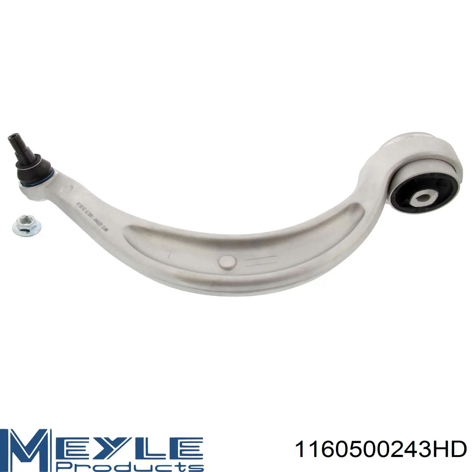 Brazo inferior izquierdo de la suspensión delantera 39310 Lemforder