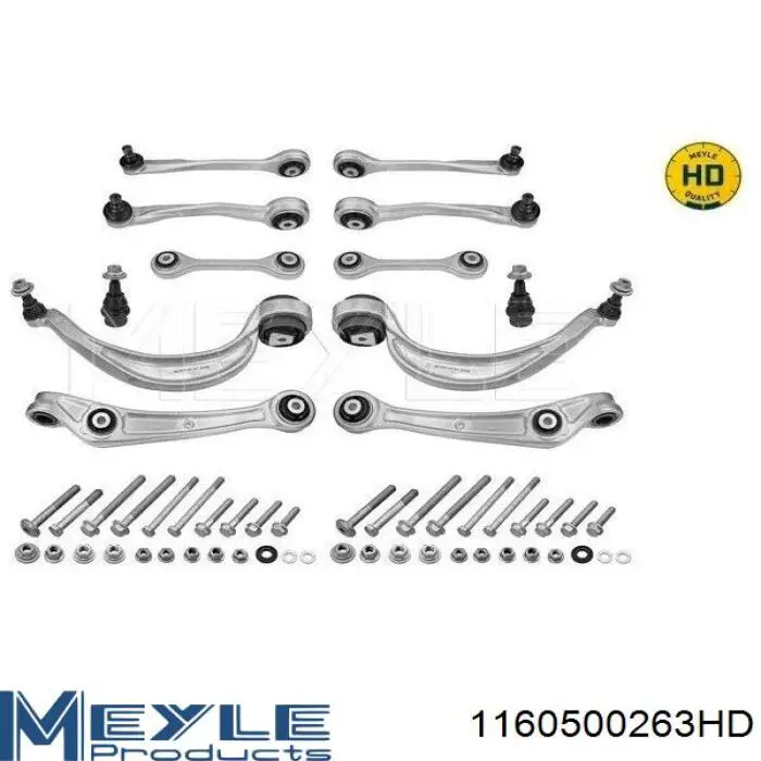 Kit de brazo de suspensión delantera RL8K4998SKIT Raiso