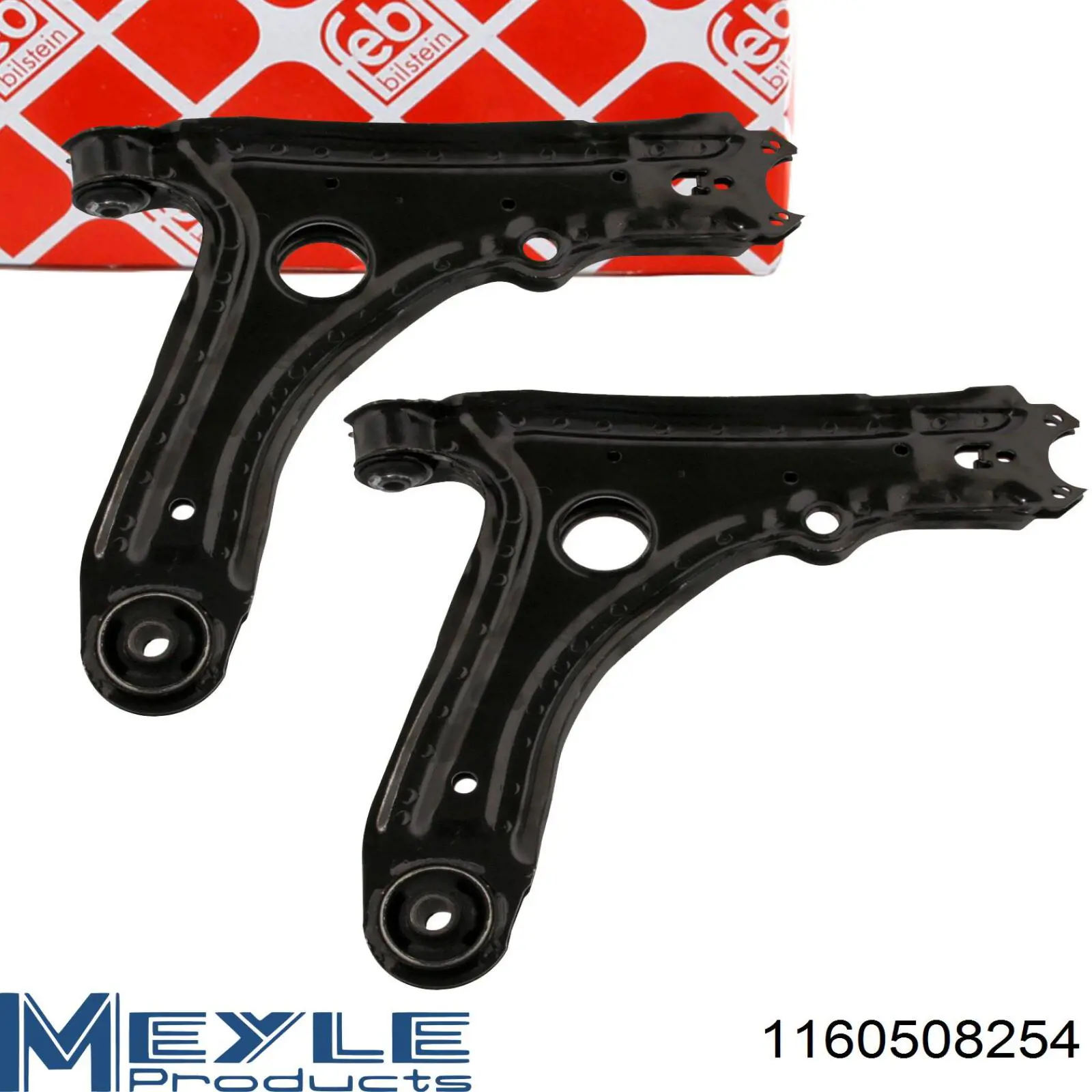 Brazo inferior izquierdo/derecho de suspensión delantera 14466 Lemforder