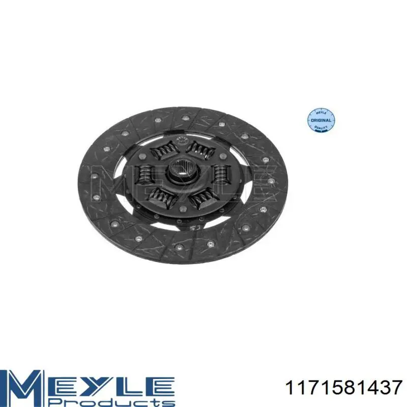 Comprar 1171581437 Meyle Disco de embrague