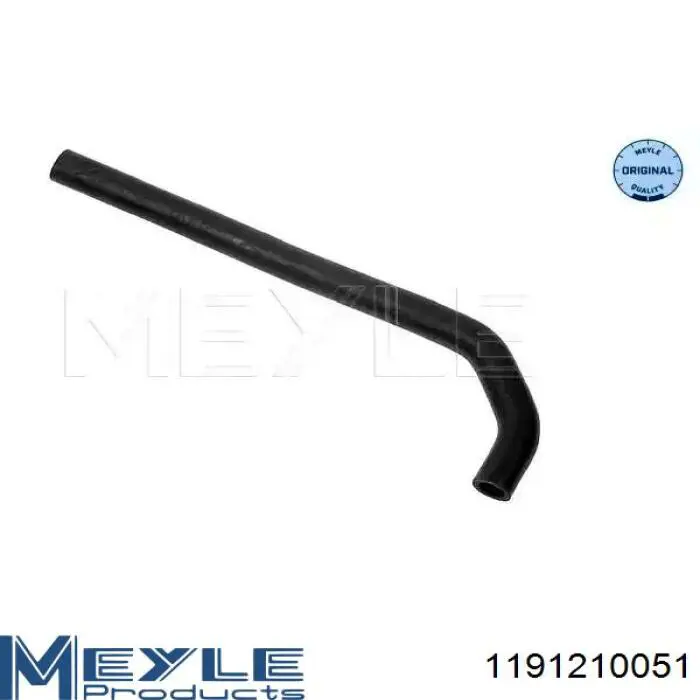 Comprar 1191210051 Meyle Manguera inferior del vaso de expansión