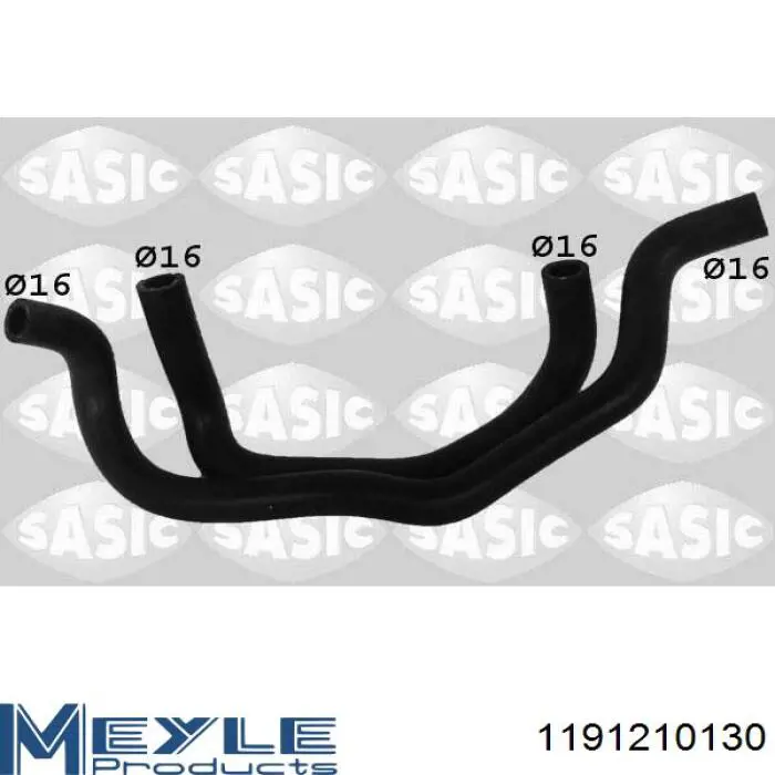 Comprar 1191210130 Meyle Manguera de agua refrigerante