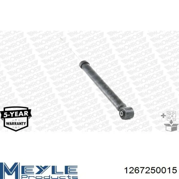 Amortiguador trasero Meyle 1267250015 precio, desde 38,45 EUR