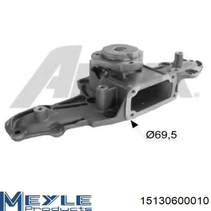 Bombeadora de agua Meyle 15130600010 precio, desde 53,74 EUR