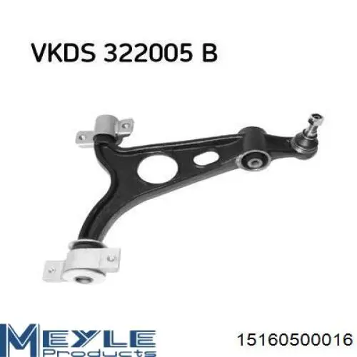 Comprar 51777717 Fiat/Alfa/Lancia Barra longitudinal de suspensión trasera izquierda