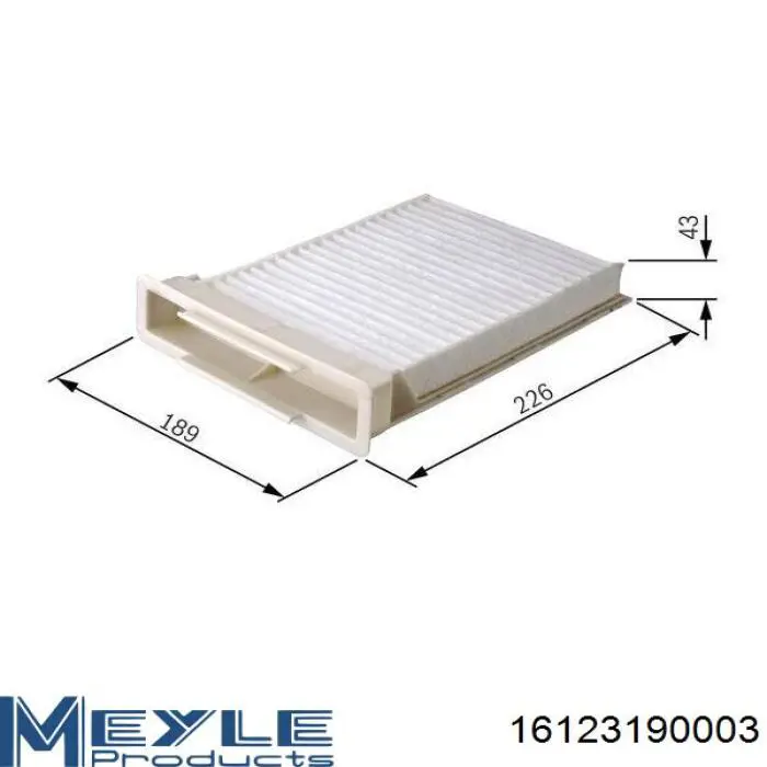Filtro de cabina Renault (RVI) 8671017558 precio, desde 9,01 EUR