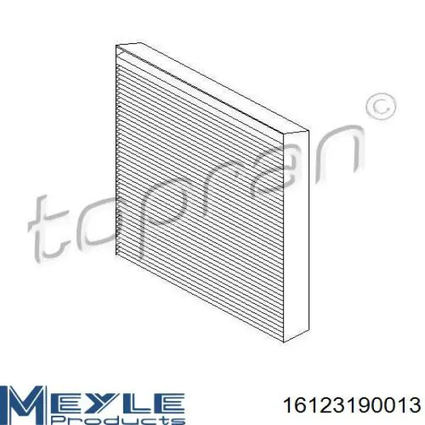 Filtro de habitáculo CAF214101 Open Parts
