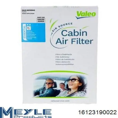 Filtro de polen Renault (RVI) 272771KA4A