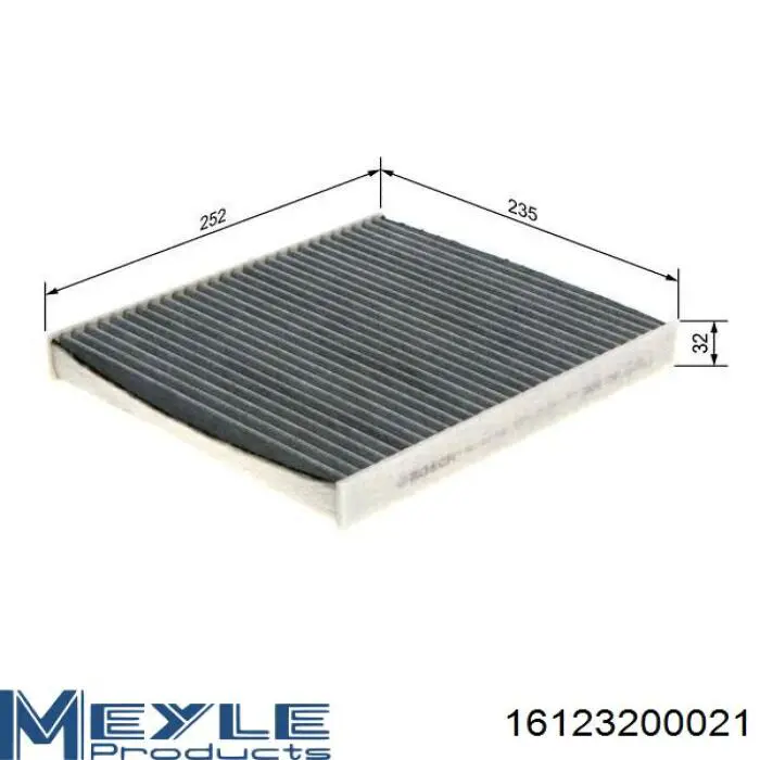 Filtro de polen Maxgear KF6403C