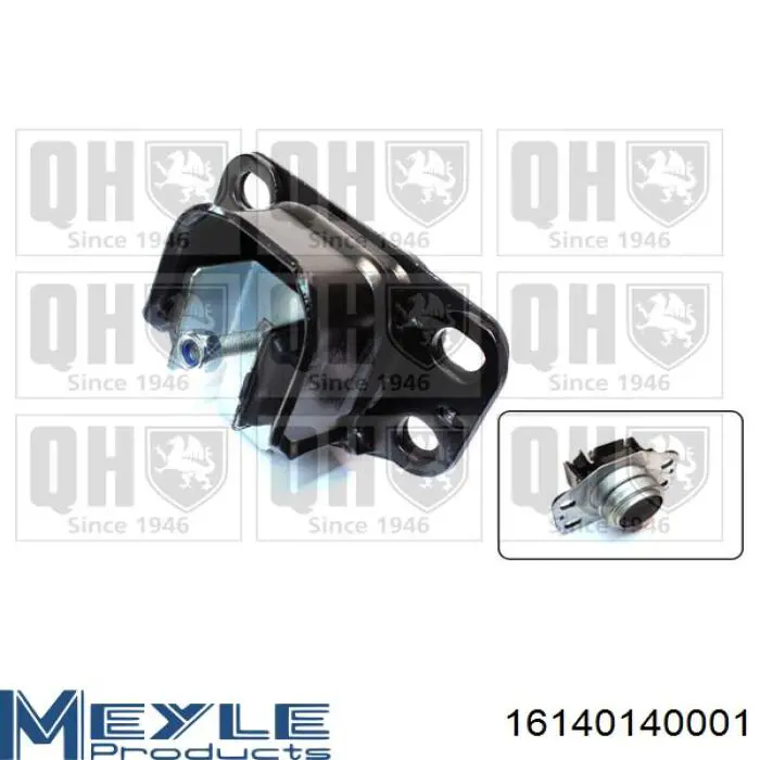 Taco de motor trasero Cautex 020438
