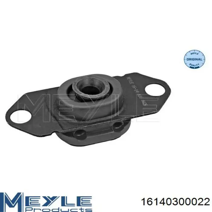 Cojín del motor (soporte) superior derecho Meyle 16140300114