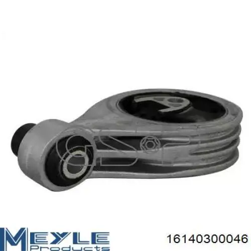Soporte de motor trasero izquierdo 16140300046 Meyle