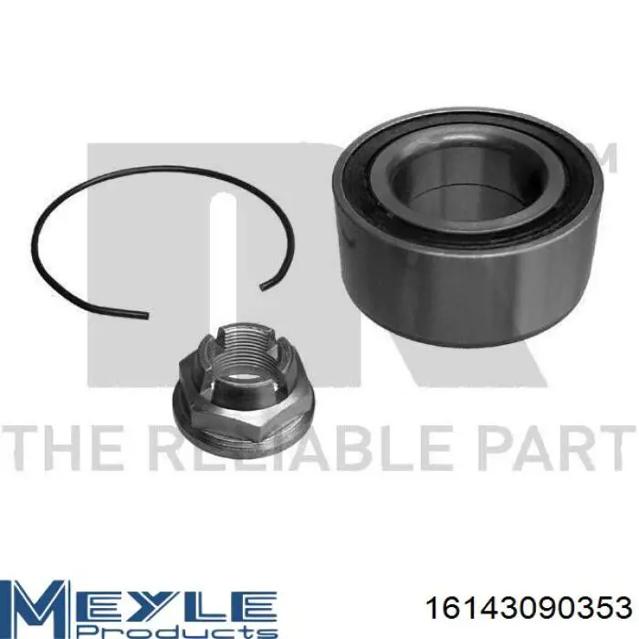 Cojinete de rueda delantero WB70001 Sato Tech