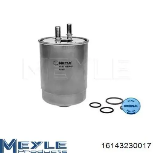 Filtro de gasoil Meyle 16143230017