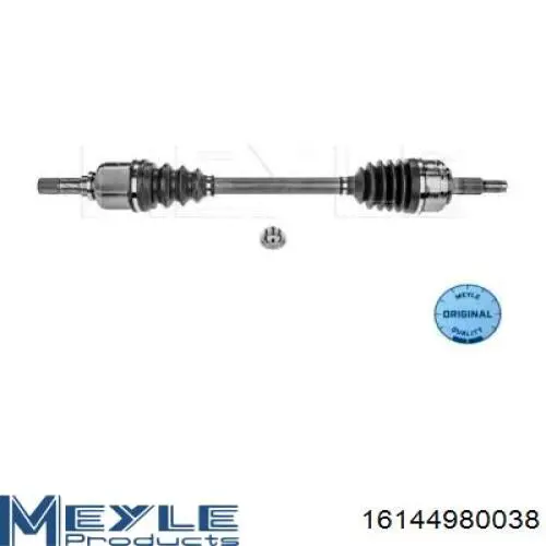 Semieje delantero izquierdo Meyle 16144980038 precio, desde 112,74 EUR
