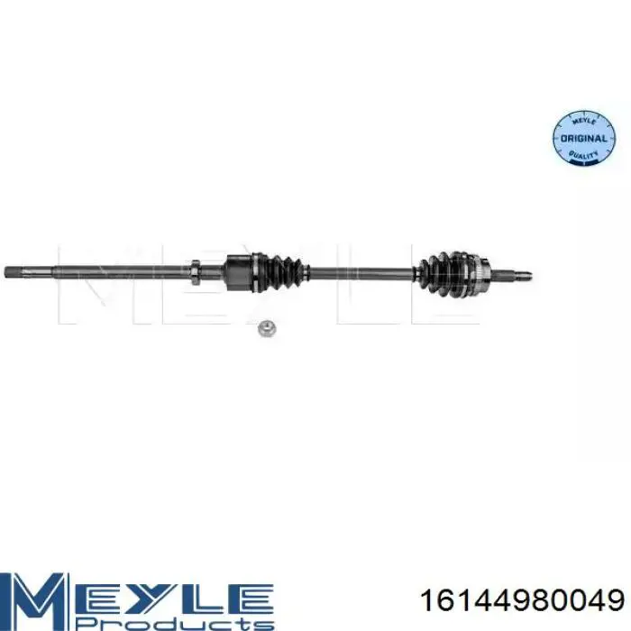 16-14 498 0049 Meyle árbol de transmisión delantero derecho