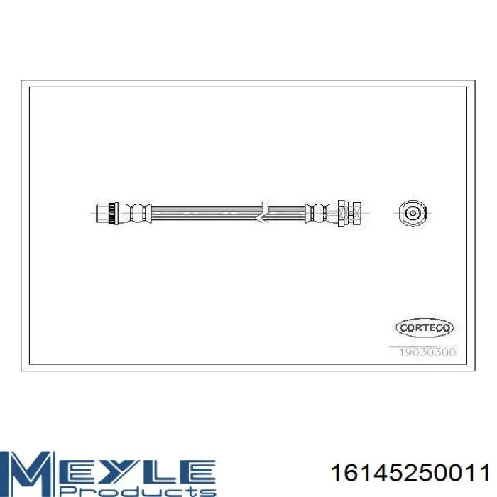 Latiguillo de freno delantero Renault Espace 4 JK0