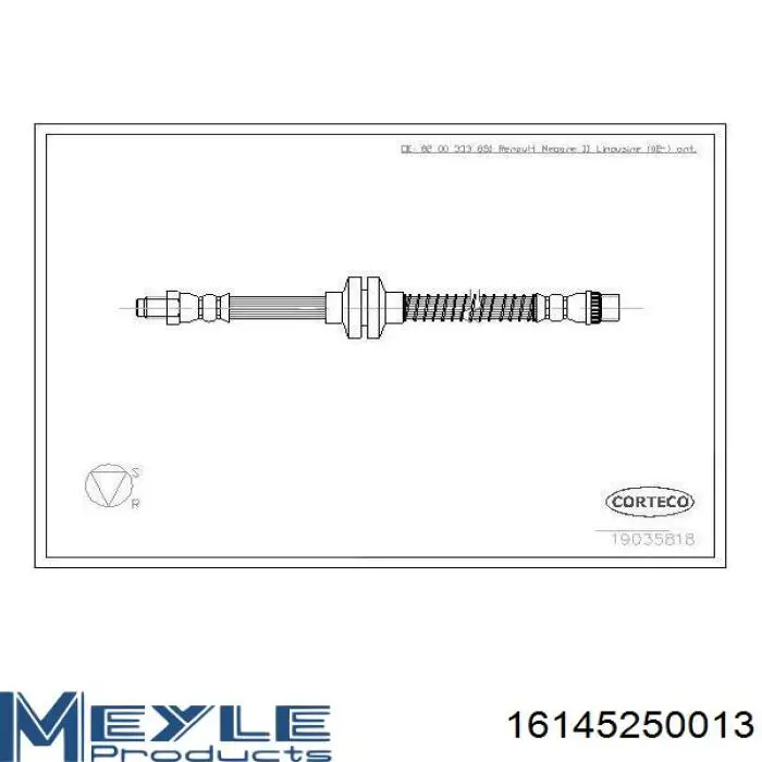 Comprar T496203 STC Latiguillos de freno delantero