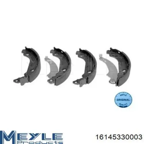 Zapatas de freno 8671020708 Renault (RVI)