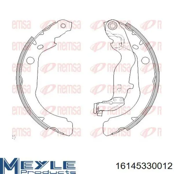 Comprar 16145330012 Meyle Zapatas de freno