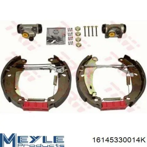 Comprar H68061 Brembo Kit de frenos de tambor, con cilindros, completo
