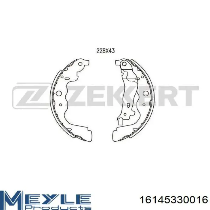Comprar 8660004228 Renault (RVI) Zapatas de freno