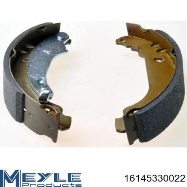 8671020708 Renault (RVI) Zapatas de freno de tambor traseras