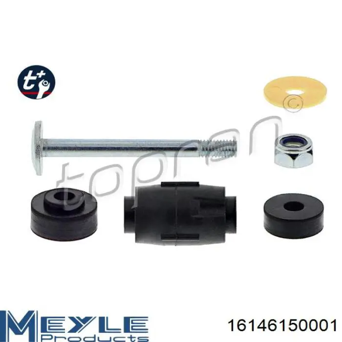 Soporte de la barra estabilizadora delantera Kautek DCKT001
