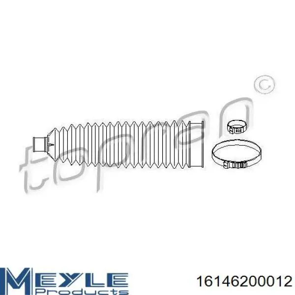 Guardapolvo de dirección STC T411506 precio, desde 7,67 EUR