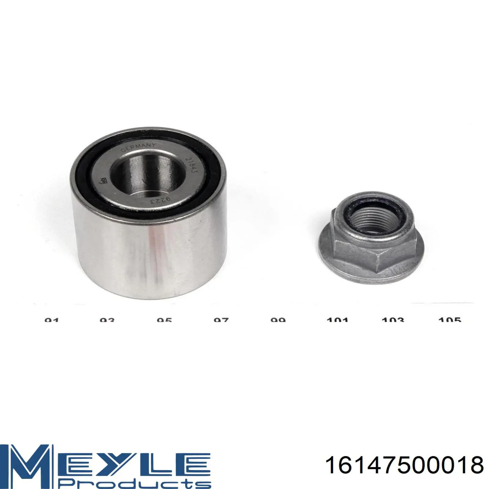 Comprar 4321000QAD Renault (RVI) Cojinete de rueda trasero
