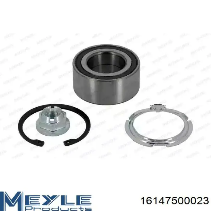 Cojinete de rueda trasero Renault DUSTER 2 HM
