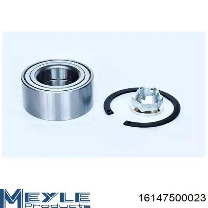 Cojinete de rueda trasero Renault DUSTER 2 HM