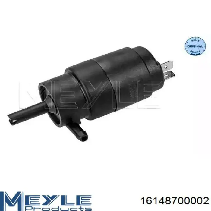 Comprar 2070 Metalcaucho Bomba de agua limpiaparabrisas, delantera