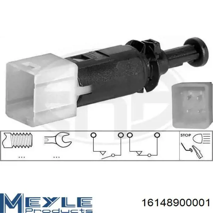Interruptor luz de freno Meyle 16148900001