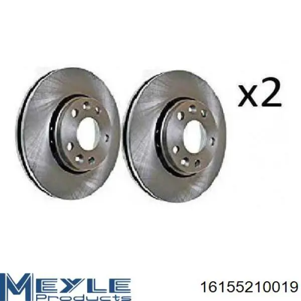 Freno de disco delantero Renault DUSTER 2 HM