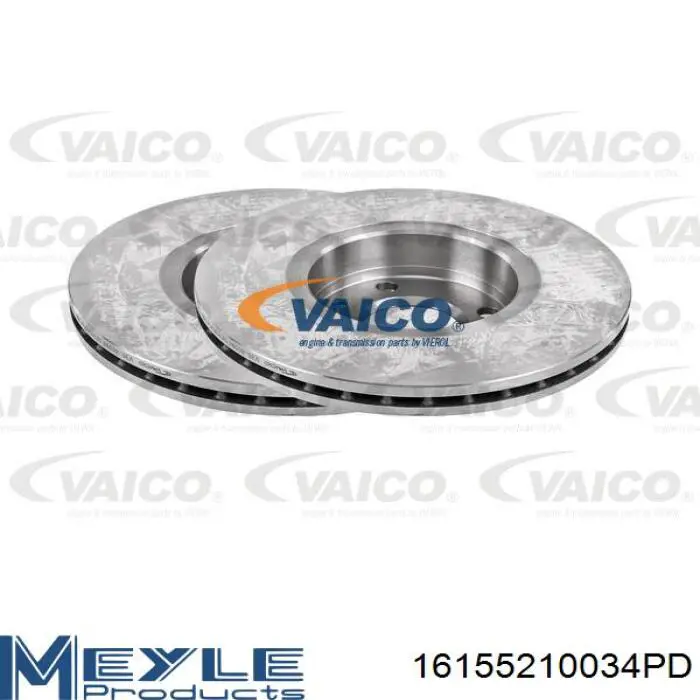 Disco de freno delantero Mercedes A4534200100