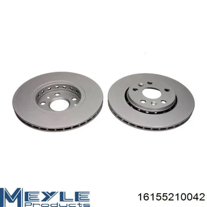 Disco de freno delantero Renault (RVI) 8660001230