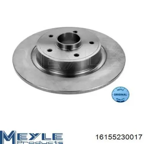 Disco de freno trasero 986479273 Bosch