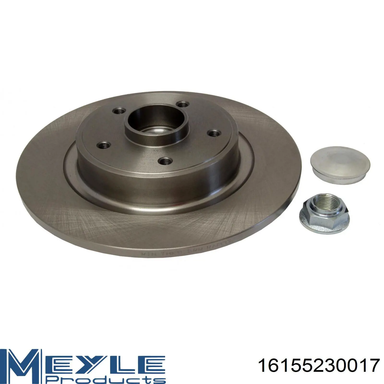 986479273 Bosch Freno de disco trasero
